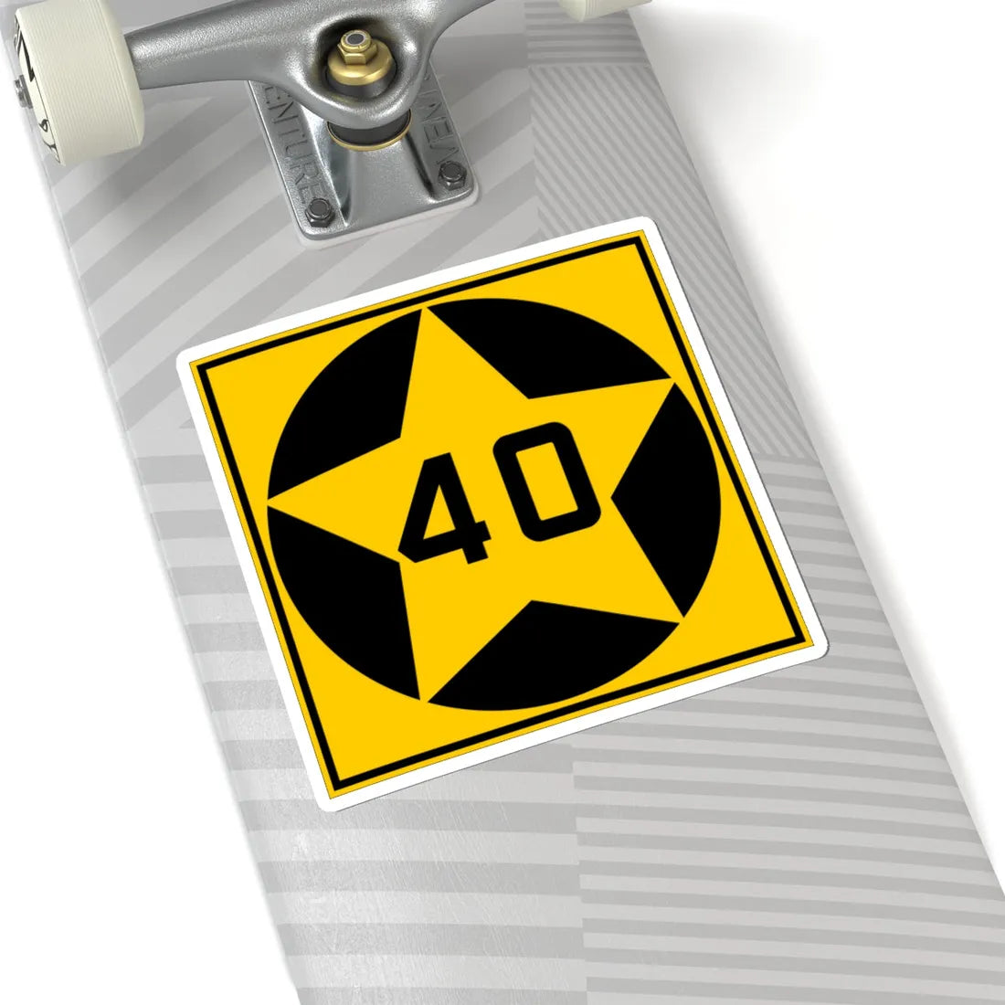 MN-40 1920 (Minnesota) (Road Sign) STICKER Vinyl Kiss-Cut Decal - The Sticker Space