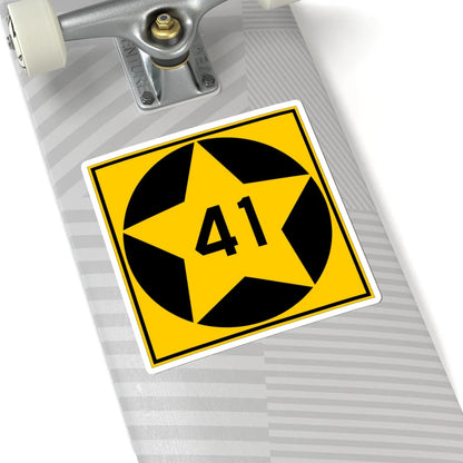 MN-41 1920 (Minnesota) (Road Sign) STICKER Vinyl Kiss-Cut Decal - The Sticker Space