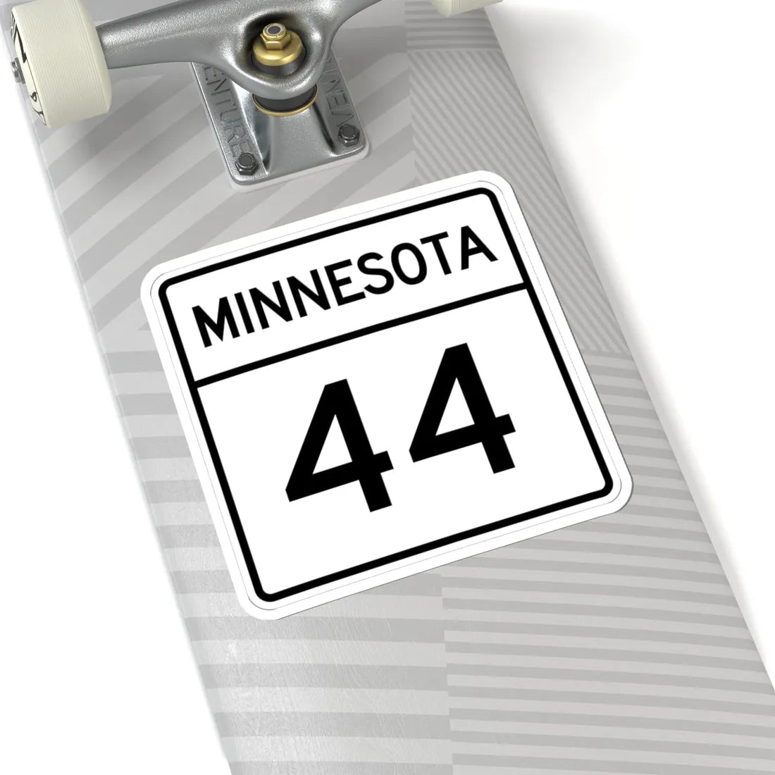 MN-44 1948 (Minnesota) (Road Sign) STICKER Vinyl Kiss-Cut Decal - The Sticker Space