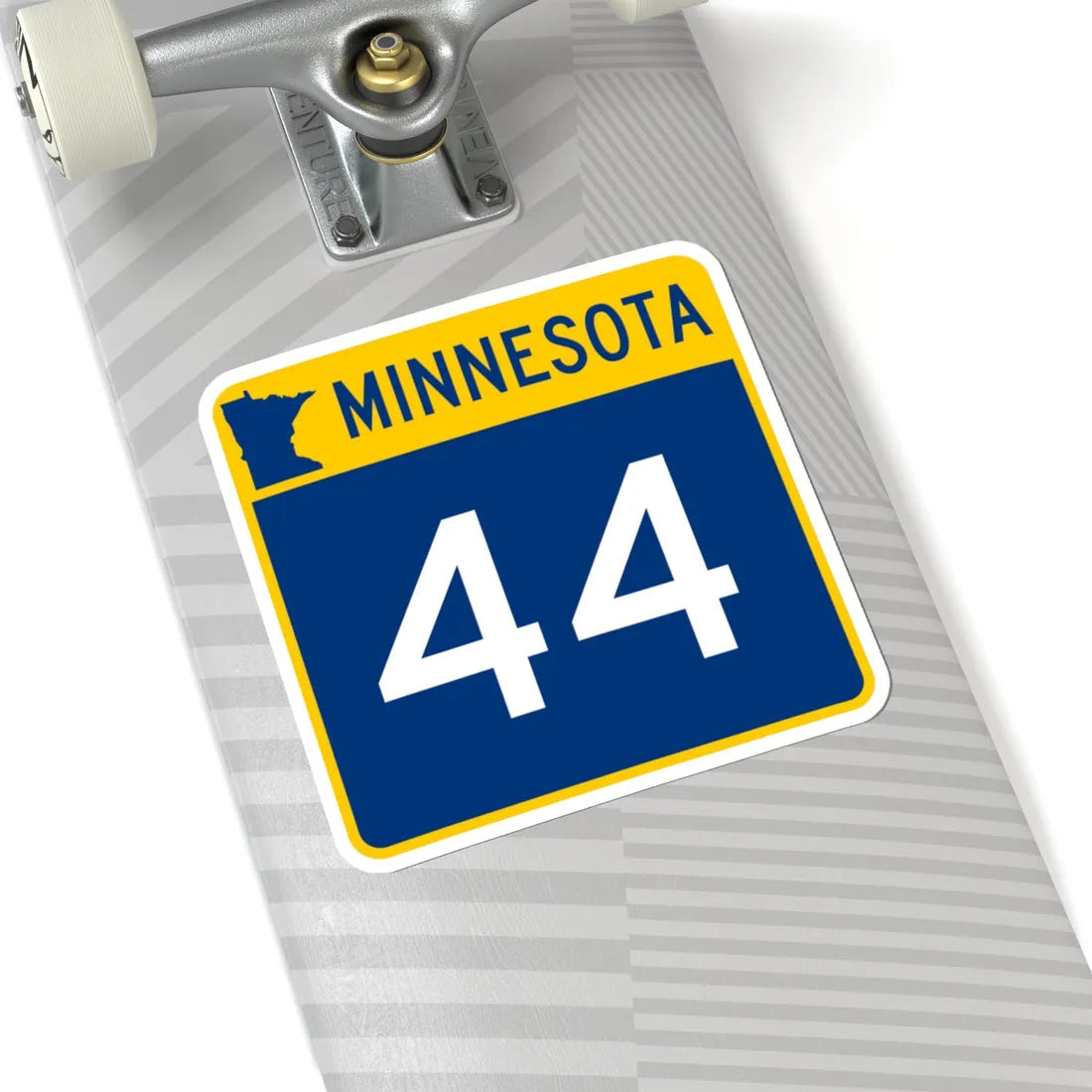 MN-44 (Minnesota) (Road Sign) STICKER Vinyl Kiss-Cut Decal - The Sticker Space