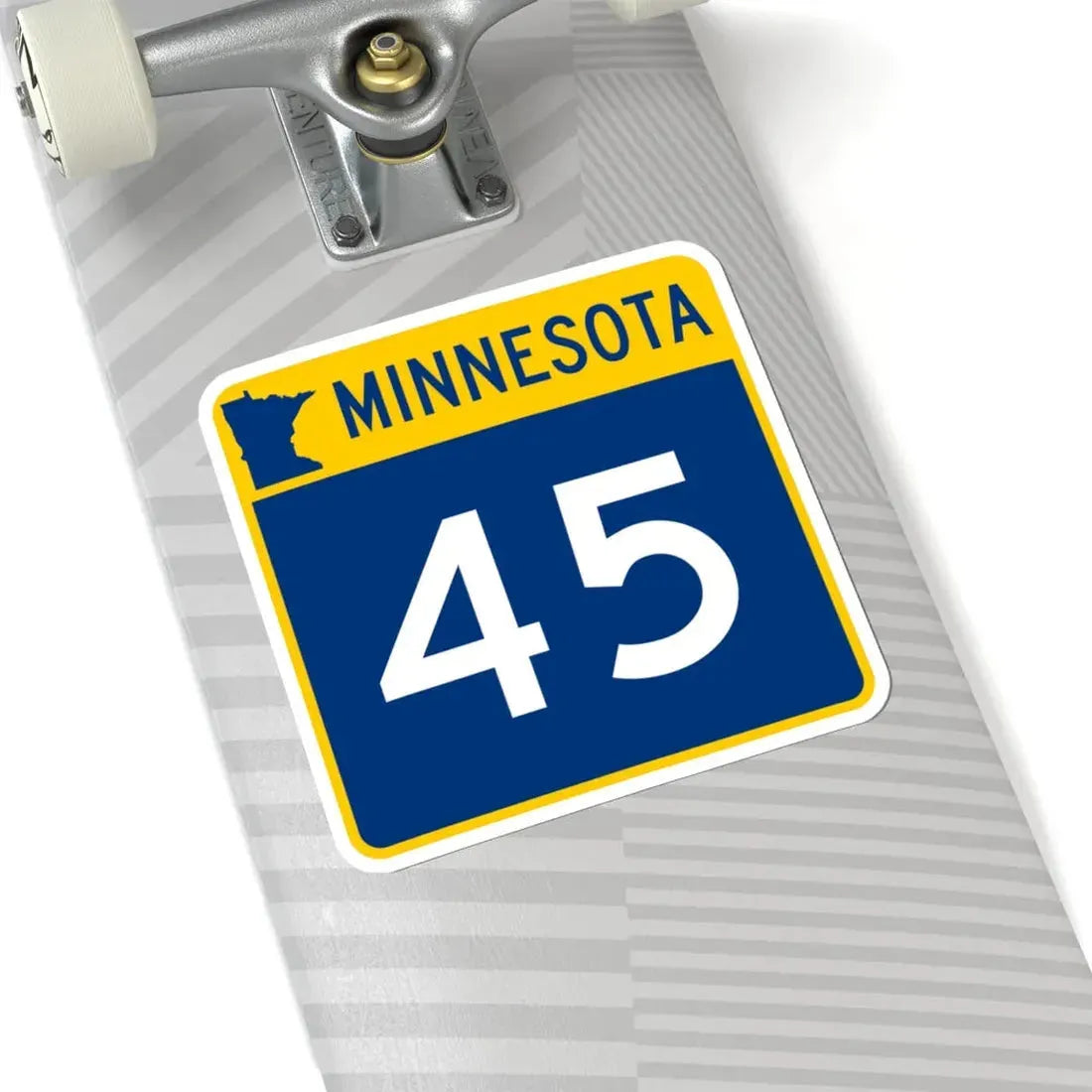 MN-45 (Minnesota) (Road Sign) STICKER Vinyl Kiss-Cut Decal - The Sticker Space