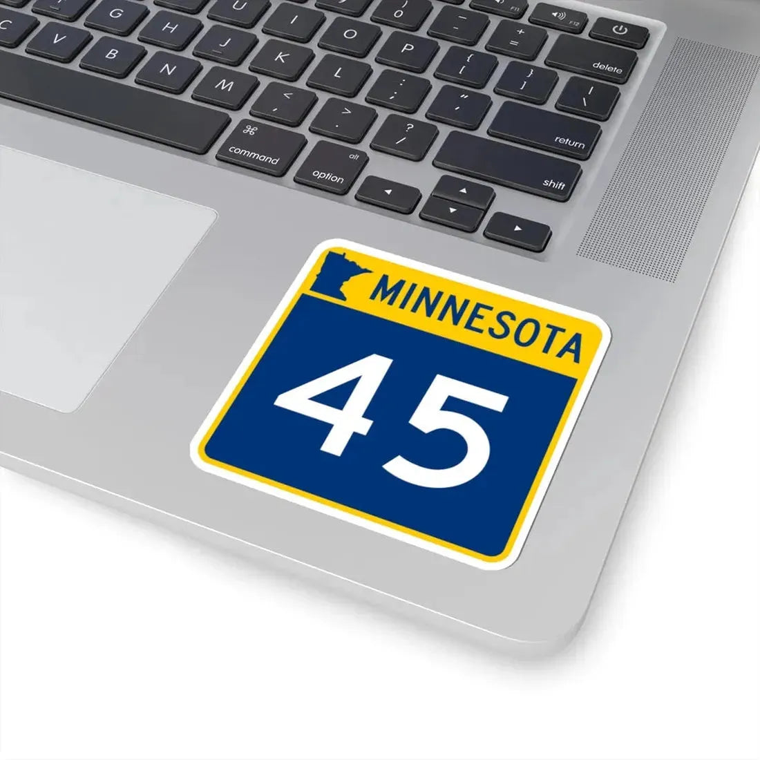 MN-45 (Minnesota) (Road Sign) STICKER Vinyl Kiss-Cut Decal - The Sticker Space
