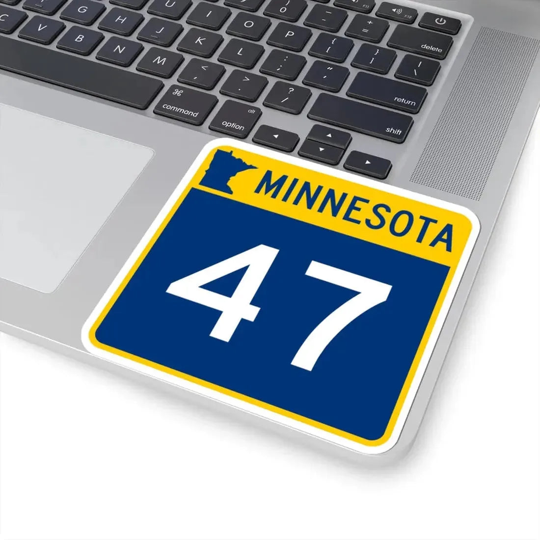 MN-47 (Minnesota) (Road Sign) STICKER Vinyl Kiss-Cut Decal - The Sticker Space