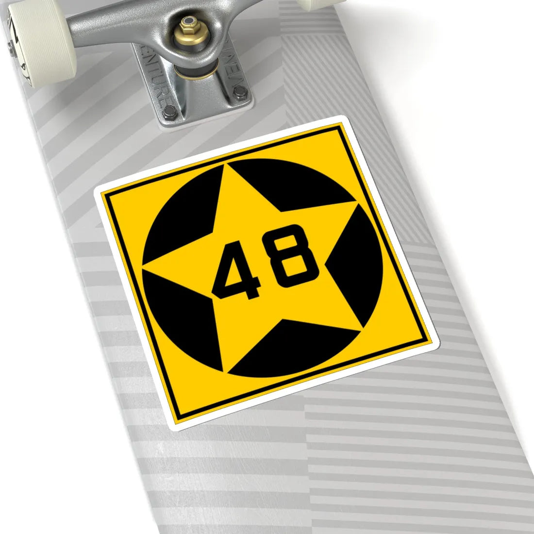 MN-48 1920 (Minnesota) (Road Sign) STICKER Vinyl Kiss-Cut Decal - The Sticker Space