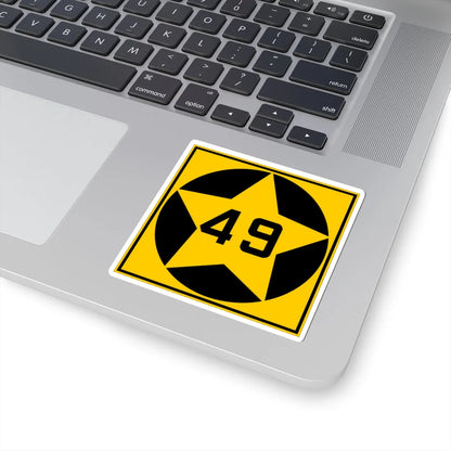 MN-49 1920 (Minnesota) (Road Sign) STICKER Vinyl Kiss-Cut Decal - The Sticker Space