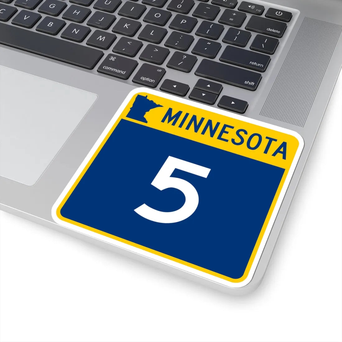 MN-5 (Minnesota) (Road Sign) STICKER Vinyl Kiss-Cut Decal - The Sticker Space