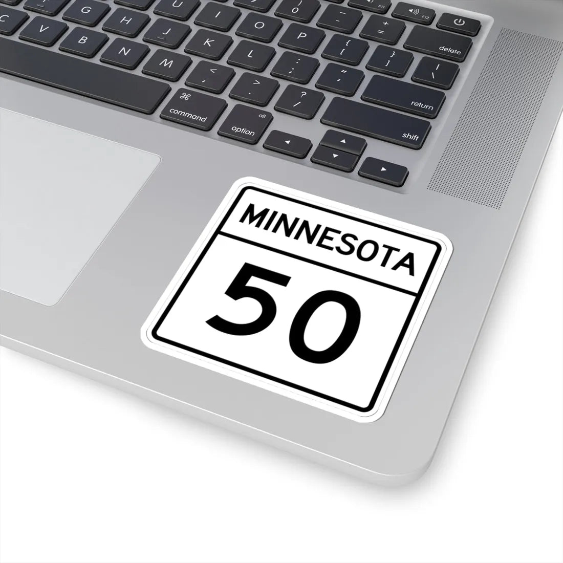 MN-50 1948 (Minnesota) (Road Sign) STICKER Vinyl Kiss-Cut Decal - The Sticker Space