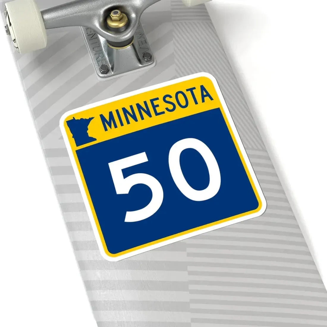 MN-50 (Minnesota) (Road Sign) STICKER Vinyl Kiss-Cut Decal - The Sticker Space