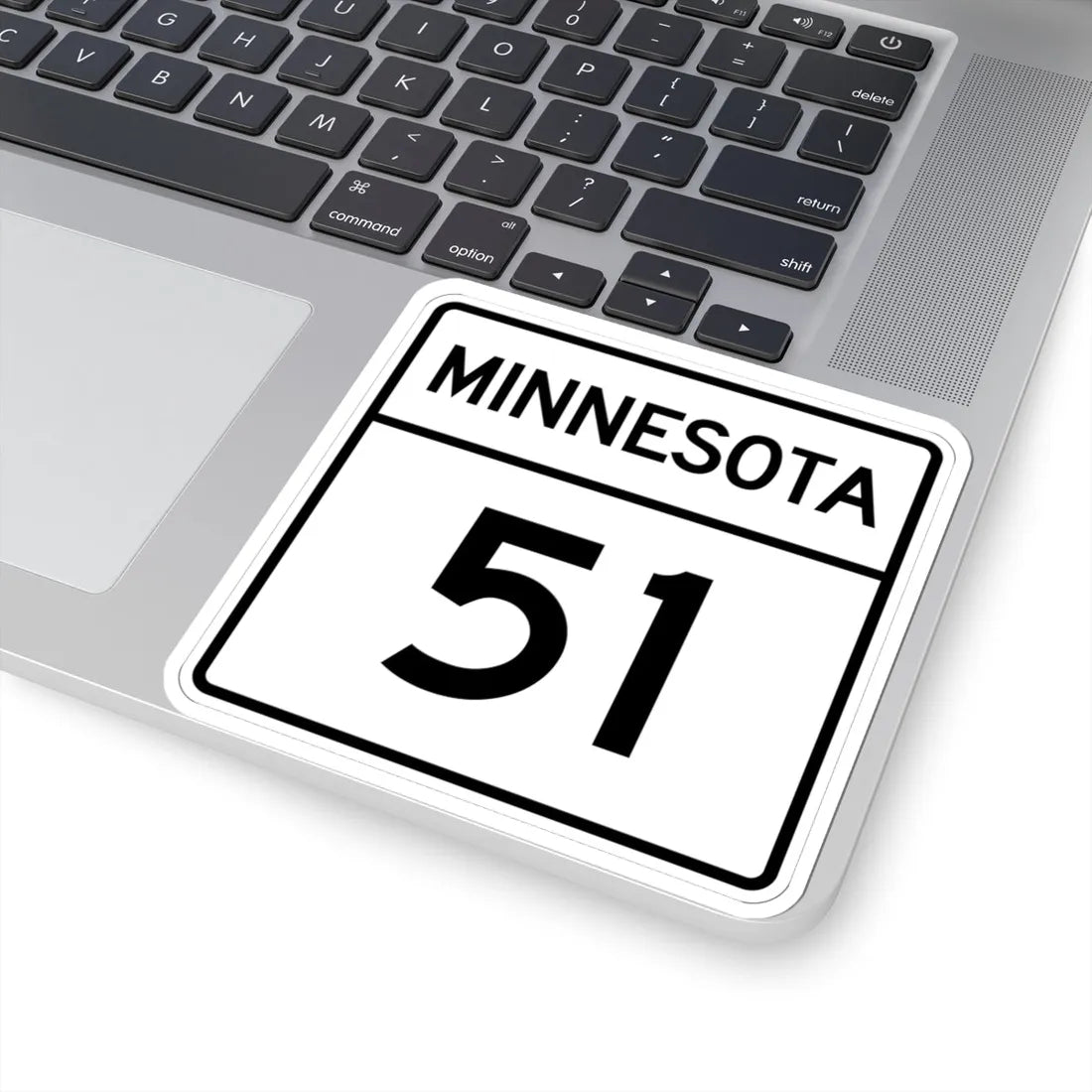 MN-51 1948 (Minnesota) (Road Sign) STICKER Vinyl Kiss-Cut Decal - The Sticker Space