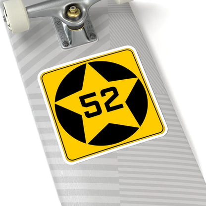 MN-52 1920 (Minnesota) (Road Sign) STICKER Vinyl Kiss-Cut Decal - The Sticker Space