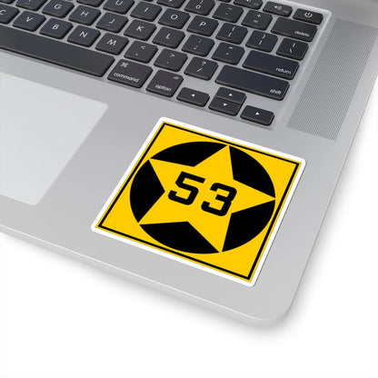 MN-53 1920 (Minnesota) (Road Sign) STICKER Vinyl Kiss-Cut Decal - The Sticker Space