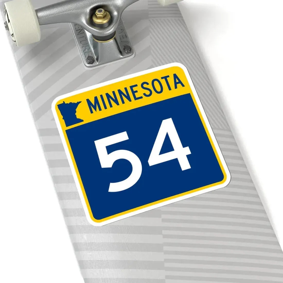 MN-54 (Minnesota) (Road Sign) STICKER Vinyl Kiss-Cut Decal - The Sticker Space