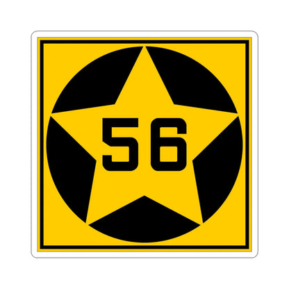 MN-56 1920 (Minnesota) (Road Sign) STICKER Vinyl Kiss-Cut Decal 4 Inch White - The Sticker Space