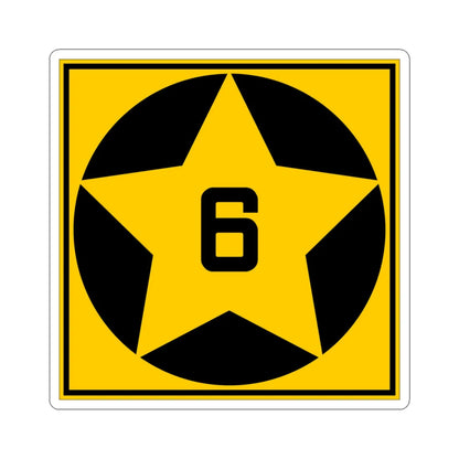 MN-6 1920 (Minnesota) (Road Sign) STICKER Vinyl Kiss-Cut Decal 4 Inch White - The Sticker Space