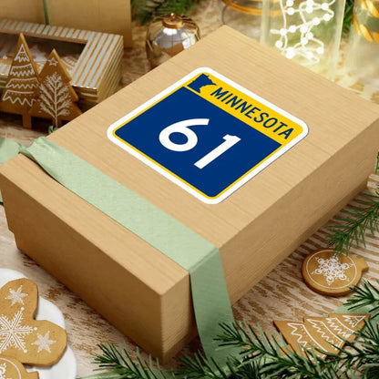 MN-61 (Minnesota) (Road Sign) STICKER Vinyl Kiss-Cut Decal - The Sticker Space