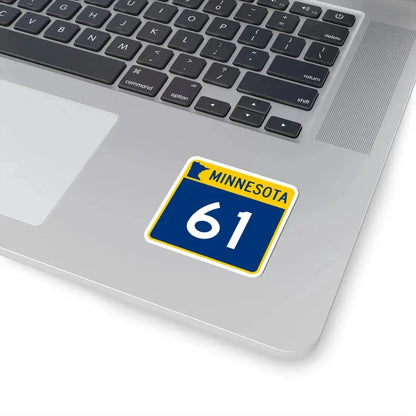 MN-61 (Minnesota) (Road Sign) STICKER Vinyl Kiss-Cut Decal - The Sticker Space