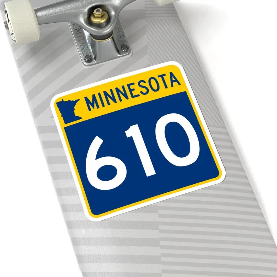 MN-610 (Minnesota) (Road Sign) STICKER Vinyl Kiss-Cut Decal - The Sticker Space
