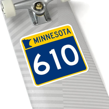 MN-610 (Minnesota) (Road Sign) STICKER Vinyl Kiss-Cut Decal - The Sticker Space