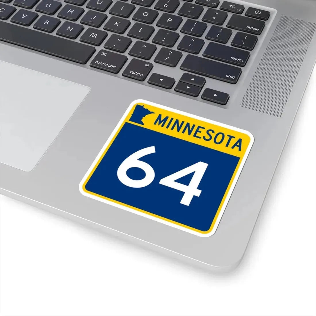 MN-64 (Minnesota) (Road Sign) STICKER Vinyl Kiss-Cut Decal - The Sticker Space