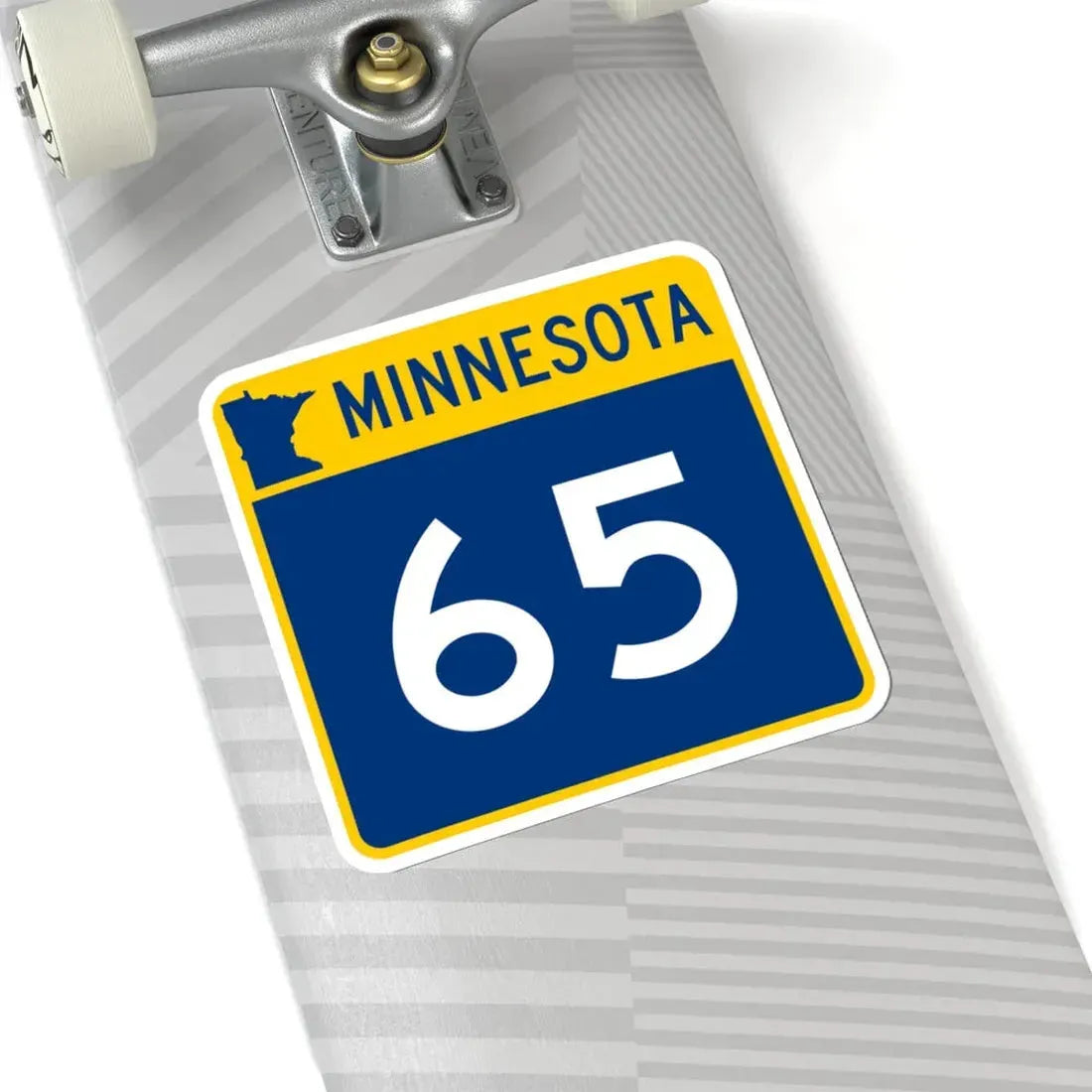 MN-65 (Minnesota) (Road Sign) STICKER Vinyl Kiss-Cut Decal - The Sticker Space