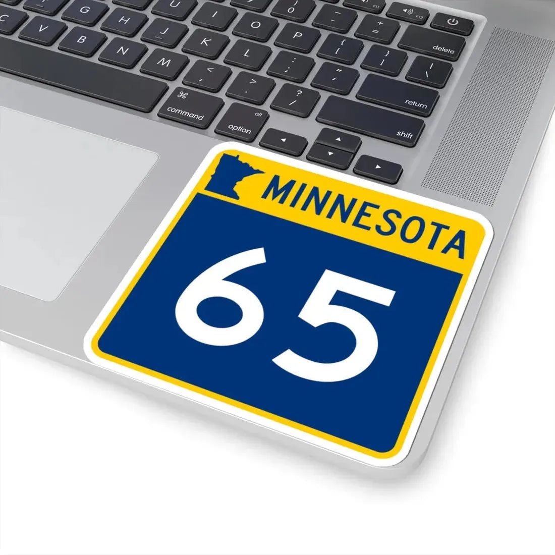 MN-65 (Minnesota) (Road Sign) STICKER Vinyl Kiss-Cut Decal - The Sticker Space