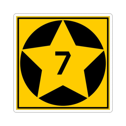 MN-7 1920 (Minnesota) (Road Sign) STICKER Vinyl Kiss-Cut Decal 2 Inch White - The Sticker Space