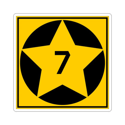 MN-7 1920 (Minnesota) (Road Sign) STICKER Vinyl Kiss-Cut Decal 4 Inch White - The Sticker Space