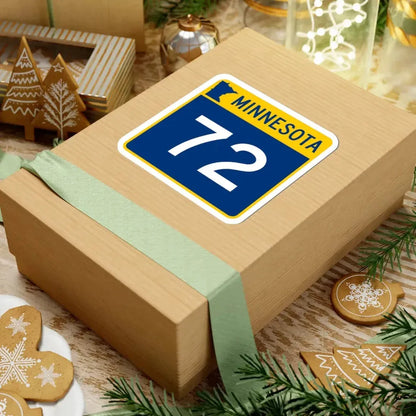 MN-72 (Minnesota) (Road Sign) STICKER Vinyl Kiss-Cut Decal - The Sticker Space