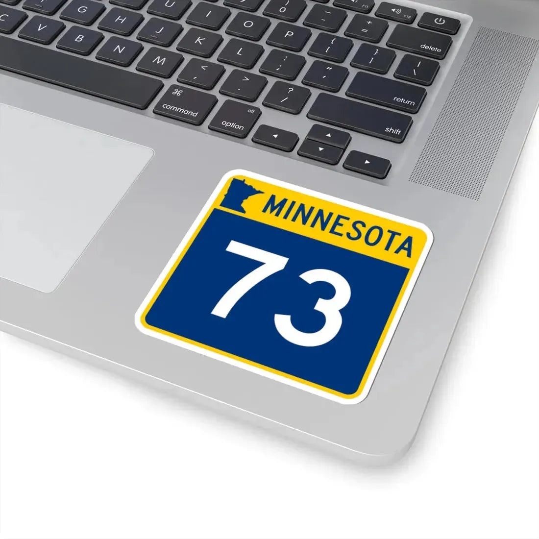 MN-73 (Minnesota) (Road Sign) STICKER Vinyl Kiss-Cut Decal - The Sticker Space