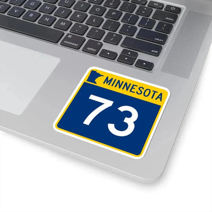 MN-73 (Minnesota) (Road Sign) STICKER Vinyl Kiss-Cut Decal - The Sticker Space