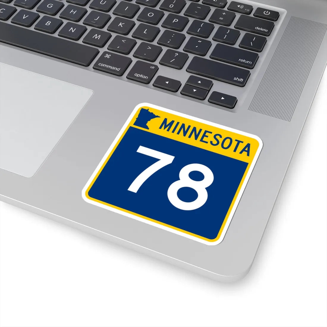 MN-78 (Minnesota) (Road Sign) STICKER Vinyl Kiss-Cut Decal - The Sticker Space