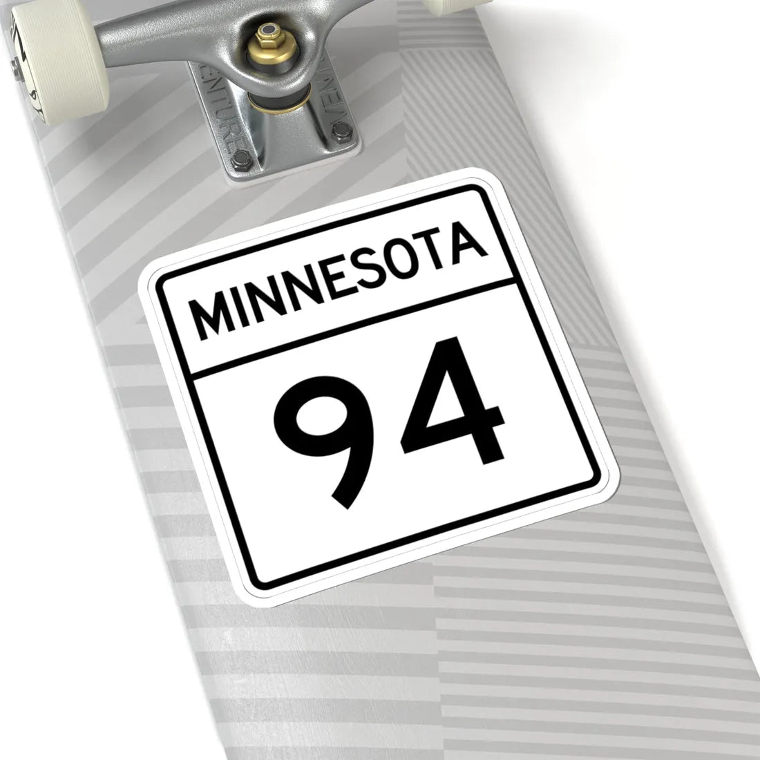 MN-94 1948 (Minnesota) (Road Sign) STICKER Vinyl Kiss-Cut Decal - The Sticker Space