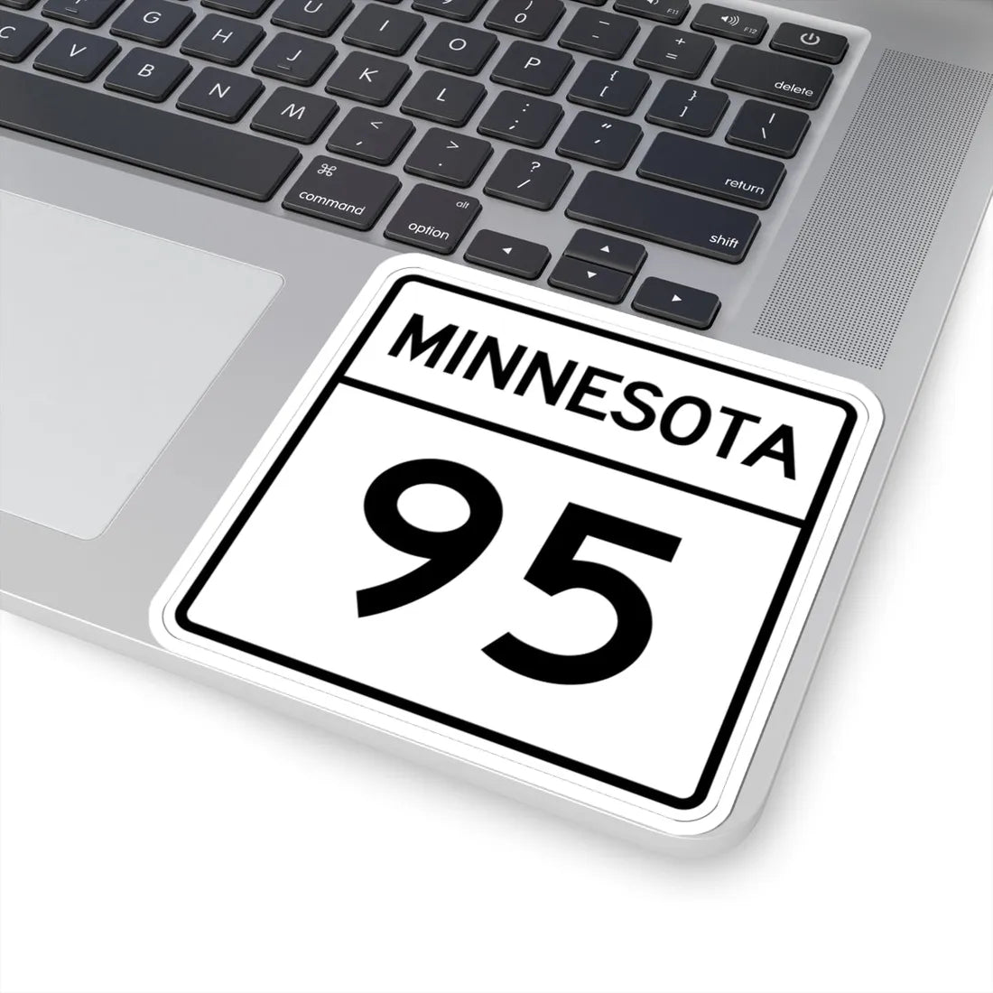 MN-95 1948 (Minnesota) (Road Sign) STICKER Vinyl Kiss-Cut Decal - The Sticker Space