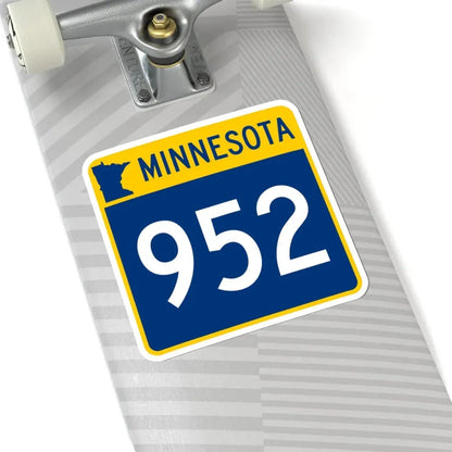 MN-952 (Minnesota) (Road Sign) STICKER Vinyl Kiss-Cut Decal - The Sticker Space