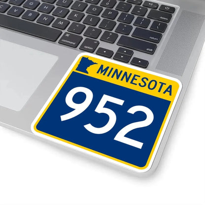 MN-952 (Minnesota) (Road Sign) STICKER Vinyl Kiss-Cut Decal - The Sticker Space
