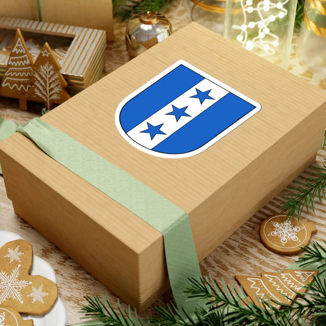 Münchwilen TG-blazon (Switzerland) (Coat of Arms) STICKER Vinyl Kiss-Cut Decal - The Sticker Space