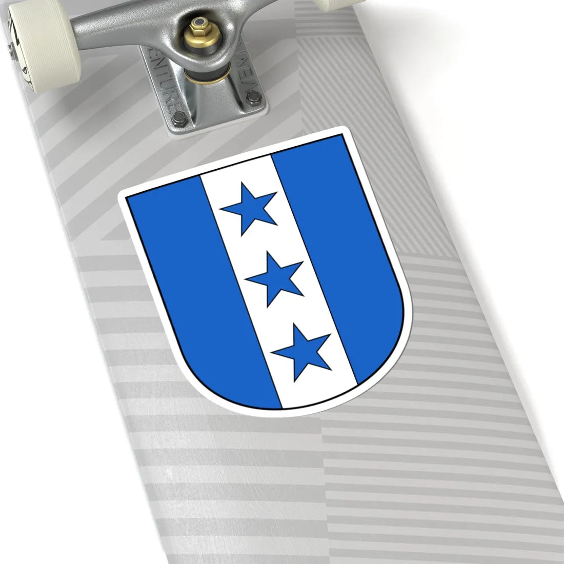 Münchwilen TG-blazon (Switzerland) (Coat of Arms) STICKER Vinyl Kiss-Cut Decal - The Sticker Space