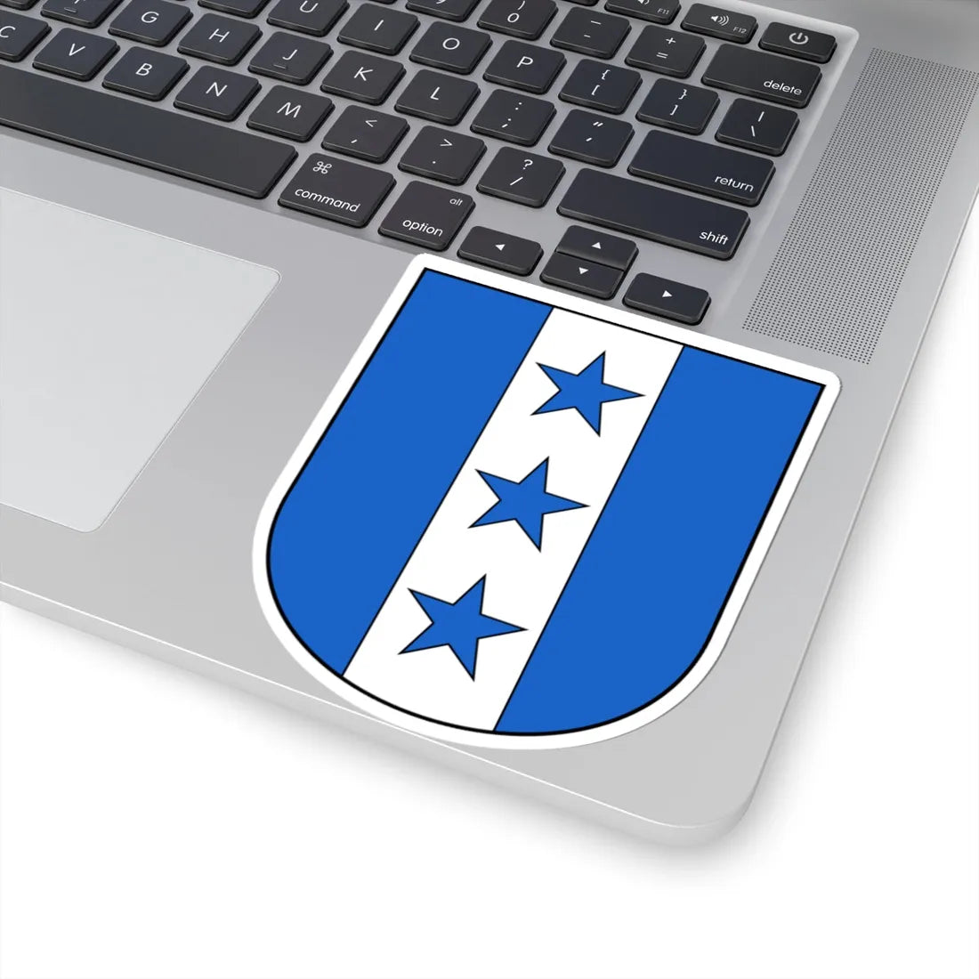 Münchwilen TG-blazon (Switzerland) (Coat of Arms) STICKER Vinyl Kiss-Cut Decal - The Sticker Space