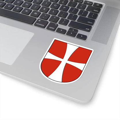 Münsterlingen-blazon (Switzerland) (Coat of Arms) STICKER Vinyl Kiss-Cut Decal - The Sticker Space