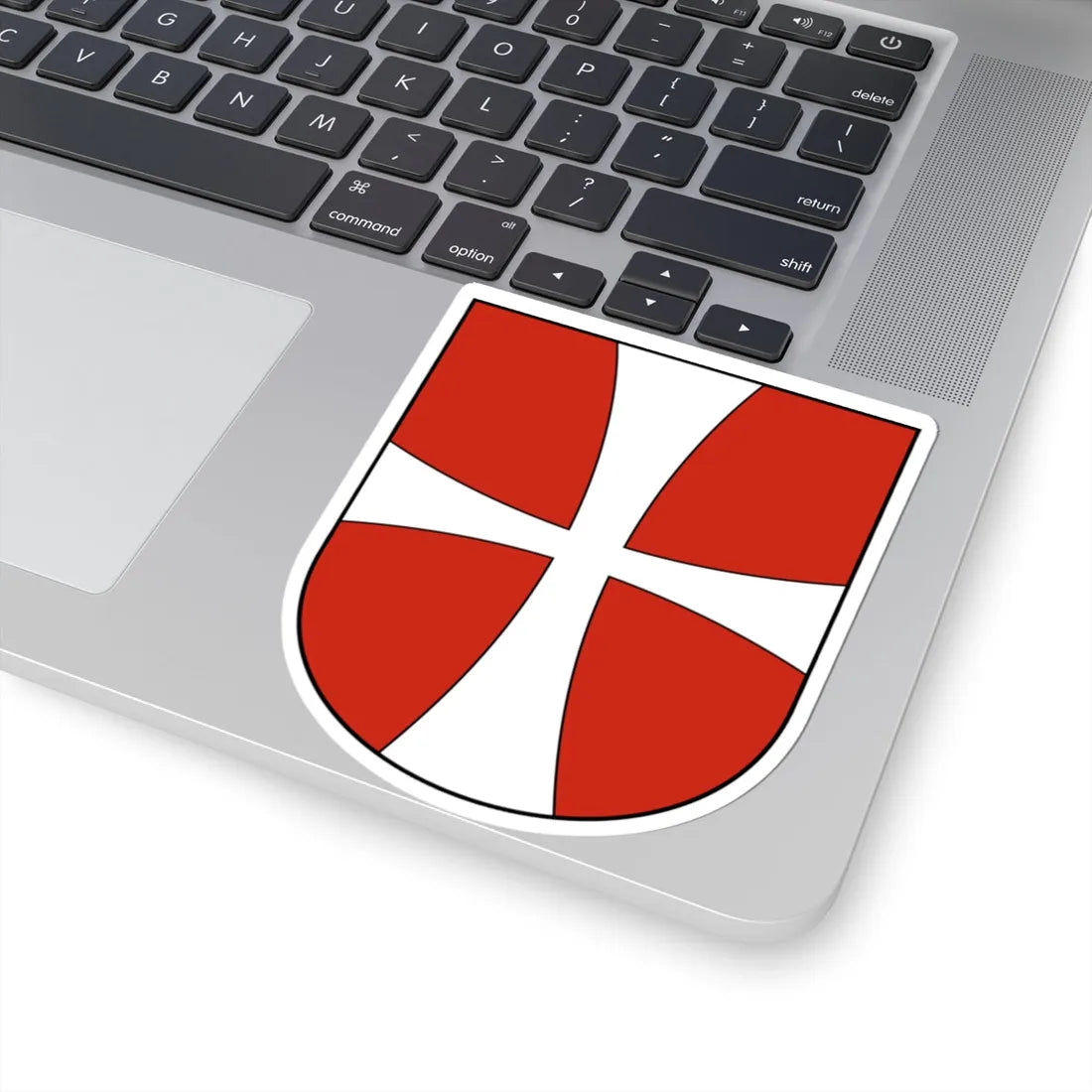 Münsterlingen-blazon (Switzerland) (Coat of Arms) STICKER Vinyl Kiss-Cut Decal - The Sticker Space