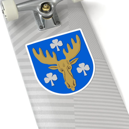 Mäntsälä.vaakuna (Finland) (Coat of Arms) STICKER Vinyl Kiss-Cut Decal - The Sticker Space