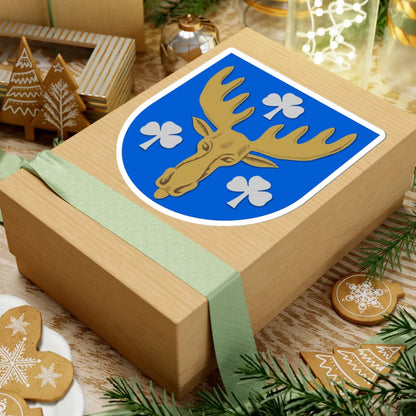 Mäntsälä.vaakuna (Finland) (Coat of Arms) STICKER Vinyl Kiss-Cut Decal - The Sticker Space