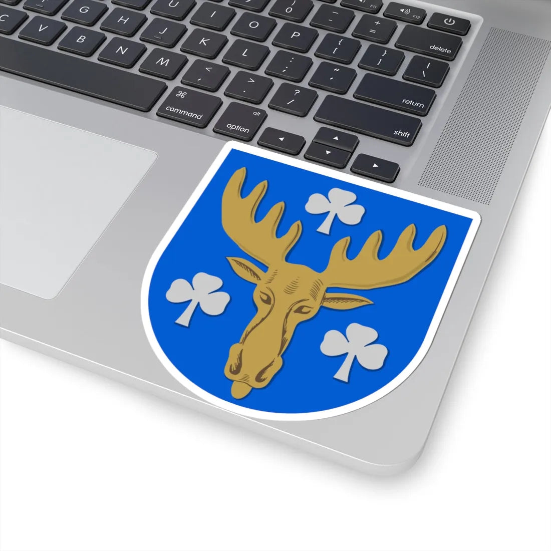 Mäntsälä.vaakuna (Finland) (Coat of Arms) STICKER Vinyl Kiss-Cut Decal - The Sticker Space