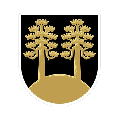 Mäntyharju.vaakuna (Finland) (Coat of Arms) STICKER Vinyl Kiss-Cut Decal 3 Inch White - The Sticker Space