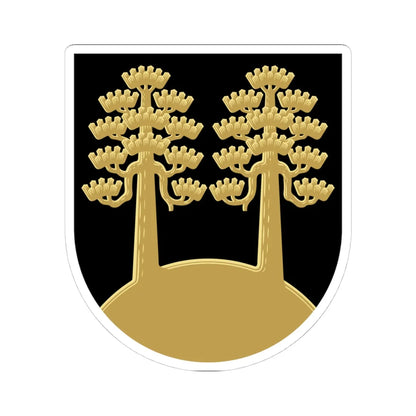 Mäntyharju.vaakuna (Finland) (Coat of Arms) STICKER Vinyl Kiss-Cut Decal 4 Inch White - The Sticker Space