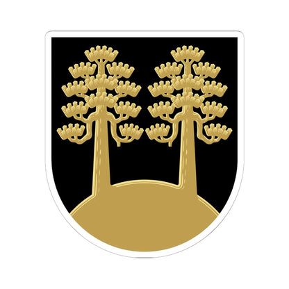 Mäntyharju.vaakuna (Finland) (Coat of Arms) STICKER Vinyl Kiss-Cut Decal 6 Inch White - The Sticker Space