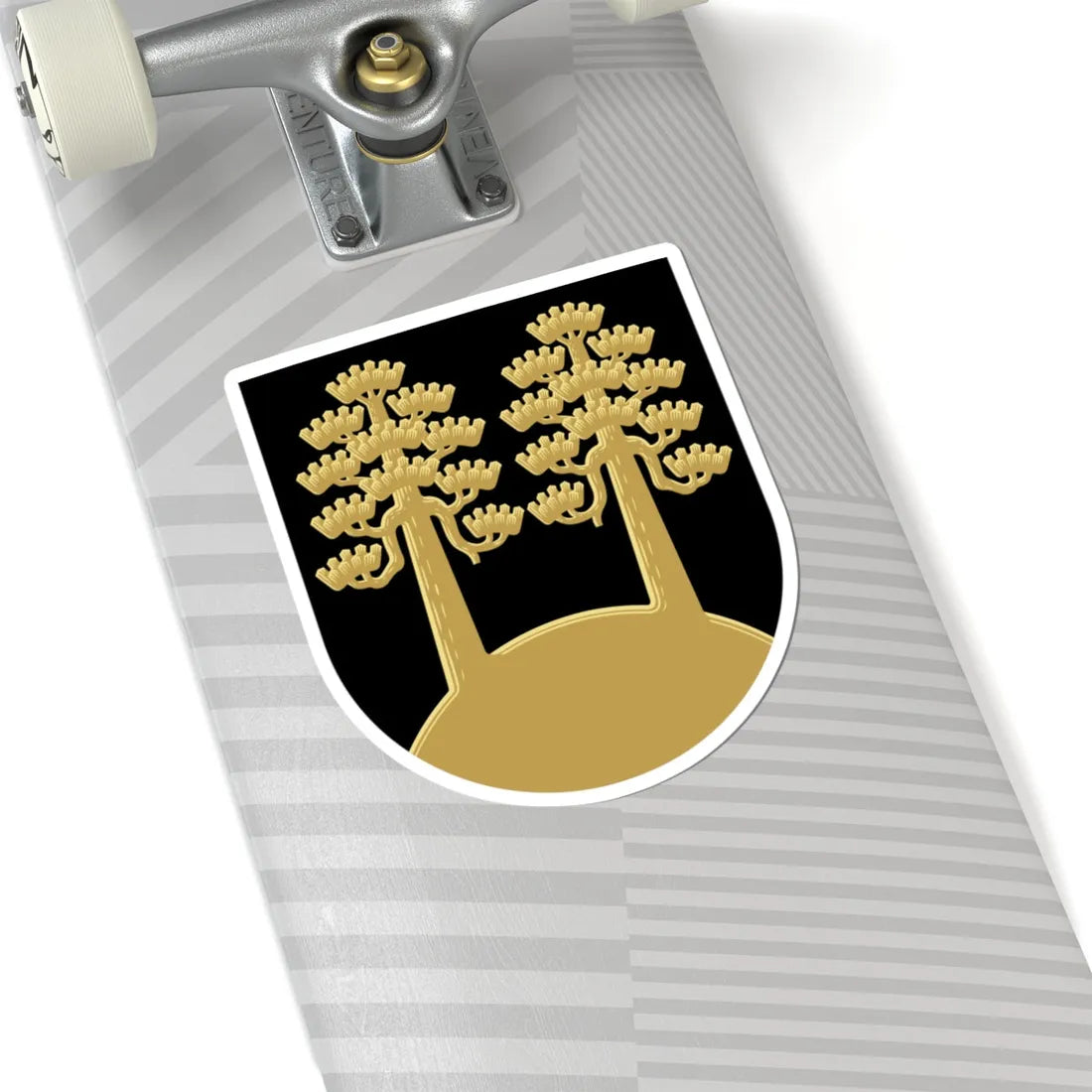 Mäntyharju.vaakuna (Finland) (Coat of Arms) STICKER Vinyl Kiss-Cut Decal - The Sticker Space