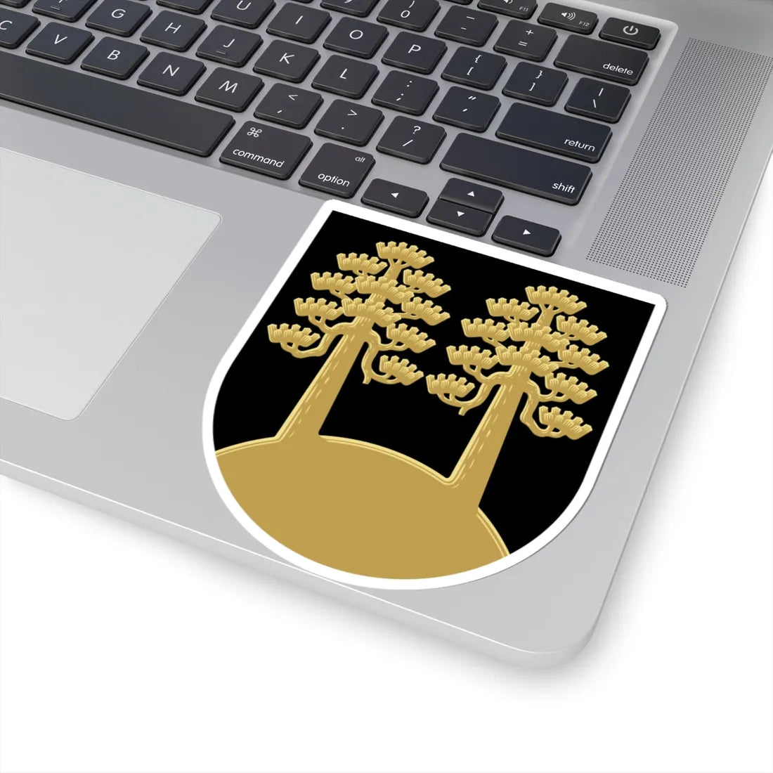 Mäntyharju.vaakuna (Finland) (Coat of Arms) STICKER Vinyl Kiss-Cut Decal - The Sticker Space