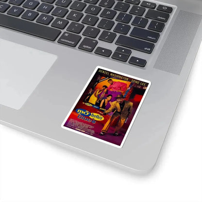 Mo Better Blues 1990 Movie Poster - STICKER Vinyl Kiss-Cut Decal - The Sticker Space