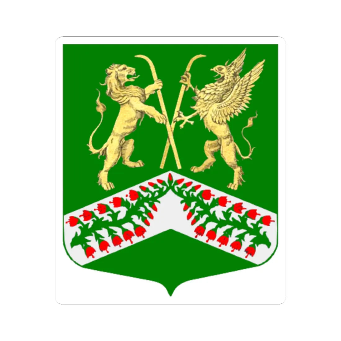 Mo jukki (Russia) (Coat of Arms) STICKER Vinyl Kiss-Cut Decal 2 Inch White - The Sticker Space